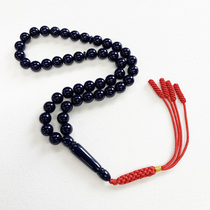 Rosario Islámico, <span class=keywords><strong>Tasbih</strong></span>, Subha, 45 Cuentas, Resina Acrílica, Joyería Religiosa Musulmana con Borla para Unisex - Product Image 3