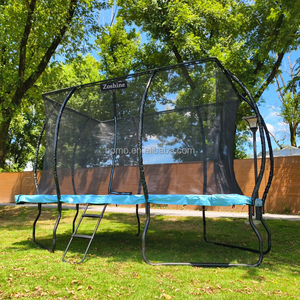 Zoshine Trampoline rectangulaire 8x14 pieds en promotion <span class=keywords><strong>pour</strong></span> usage extérieur avec filet de sécurité et échelle <span class=keywords><strong>pour</strong></span> enfants et adultes - Product Image 4