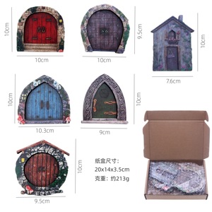 <span class=keywords><strong>Maison</strong></span> <span class=keywords><strong>de</strong></span> poupée 3D à double étage, porte <span class=keywords><strong>de</strong></span> fée <span class=keywords><strong>de</strong></span> jardin et nain en bois, best-seller d'<span class=keywords><strong>Amazon</strong></span>, <span class=keywords><strong>de</strong></span> la marque Xinchen - Product Image 5