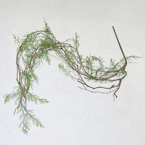 Hiedra Artificial de Aspargosa Meng Jie, 100-200cm, Ramas Colgantes de Plástico para Decoración de Bosques - Product Image 1