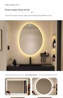 Meuble-lavabo de salle de bain en acier inoxydable avec lavabo, armoires de 30 pouces, plan de travail en marbre artificiel, panier de rangement