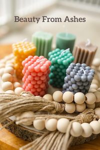 Para <span class=keywords><strong>Amazon</strong></span>, superventas, 4 Uds., juego de moldes de silicona para velas, cilindros 3D DIY, Kit de fabricación de velas grandes de burbujas, decoración del hogar, herramientas para pasteles - Product Image 3