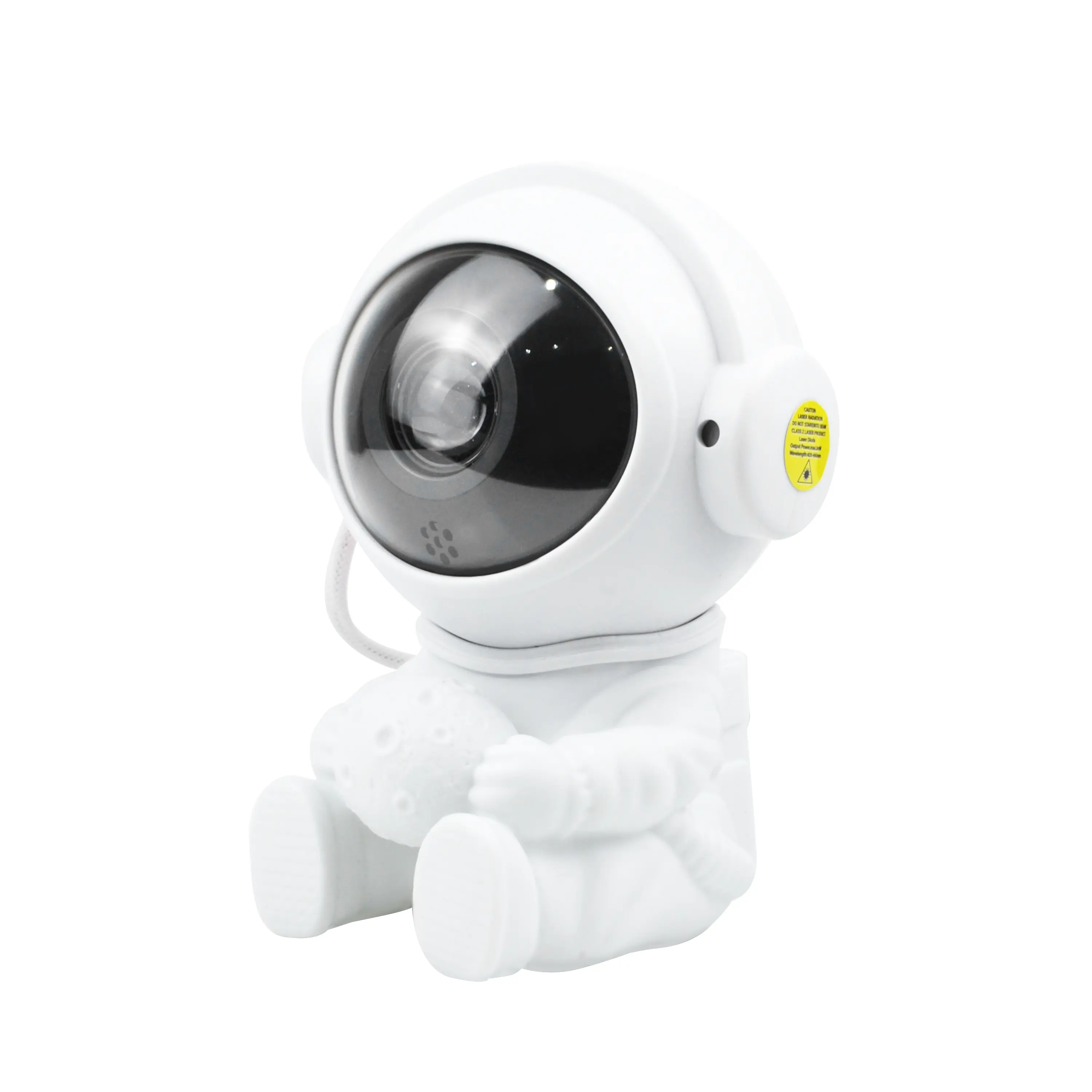 Hug the Moon Model Astronaut Starry Sky Lights Seven Color Rotating Dream Nebula Projector Lamp Spaceman Tricolour Night Light