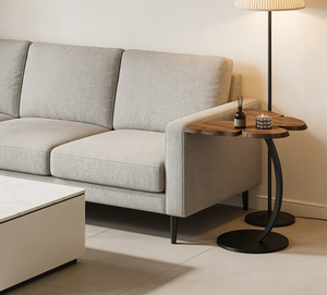 Mesa de Centro Moderna de Madera Maciza Estilo Wabi-Sabi con Forma de Mariposa para Sala de Estar y Dormitorio, Mesa de Centro Económica para el Hogar - Product Image 2