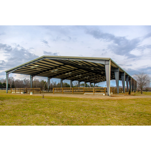 Prefabricated Horse <strong>Stables</strong> Arena <strong>Board</strong> Steel Structure Building Kits Modern Farmhouse Use With Sandwich Panels Modern Design - Product Image 6