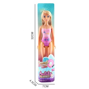 11.5 pollici bella bambola giocattolo con costume da bagno ragazza di moda americana bambola di pelle marrone - Product Image 2