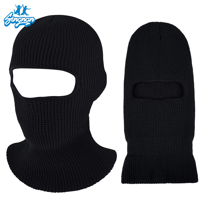 Wholesale Winter Warm Mask Hat Acrylic