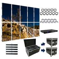 Écran LED de location TOPvision en aluminium moulé sous pression incurvé P2.6 P2.97 P3.91 P4.81 pour extérieur et intérieur
