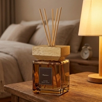 LUFU Ensembles de diffuseurs à bâtonnets de parfum d'ambiance de luxe pour la maison, grande capacité, avec huiles essentielles premium, 200ml 500ml