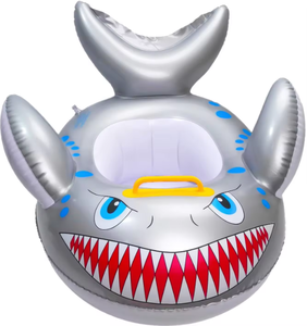 SZ ZHN Siège gonflable portable <span class=keywords><strong>pliable</strong></span> en PVC écologique de haute qualité, radeau de sécurité, bouée de natation requin flottante pour enfants - Product Image 5