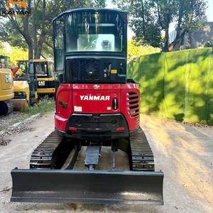 Miniexcavadora Usada YANMAR VIO35-6A de 3.5 Toneladas, Cero Cola, Original de Japón, Compacta, Hidráulica, para Jardín - Product Image 2