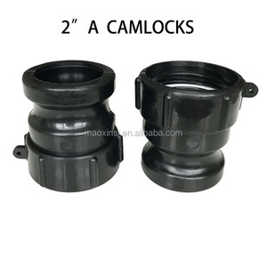 Nhà máy 2 inch CamLock Adapter Khớp nối nhanh <span class=keywords><strong>A200</strong></span> IBC Tank 2 inch Nam giảm đen tròn - Product Image 3