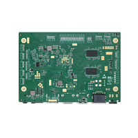 Haute Performance HP-M98 Android 11 Carte Mère Home Office PC Double DDR2 Slots Carte Mère Graphique Intégrée