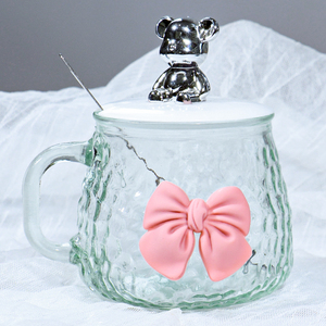 Tasse à Café en Verre Transparent, Vente en Gros Usine, Design Élégant pour Bureau et Maison, Lait et Latte - Product Image 4