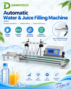 Máquina Automática de Llenado de Líquidos de 4 Cabezas con Transportador para Botellas de Vino, Bebidas, Salsa de Soya y Latas de Vidrio - Product Image 6