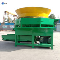 Presse à disques ronde industrielle, compacteur hydraulique à haute capacité pour les centrales biomasse et les grands ranchs