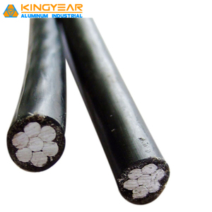 0,6/1kV XLPE Conductor de aluminio aislado Cable ABC aéreo de bajo voltaje 2*16mm2 Duplex/Triplex/Quadruplex Cables de alimentación de PVC - Product Image 5