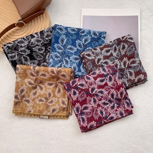 2025 nuova sciarpa quadrata Vintage in stile vecchio denaro, Design cachemire Double face, fazzoletto in seta di alta qualità - Product Image 1