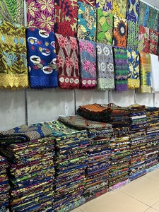 Uni wax Africain Tissus Modèle <span class=keywords><strong>pagne</strong></span> Africain Wax Imprimé Ankara Africain Wax Coton Tissu Imprimé Pour désherber les vêtements - Product Image 5