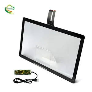 Custom 23.8 inch Touchscreen AG AR AF Glass EETI ILITEK Control Board Capacitive Touch Screen Panel