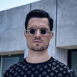 Gafas de Sol Steampunk Hechas a Medida, Unisex, Protección UV400, Marco Redondo, Lentes Negras de PC, Estilo Instagram, Origen Taizhou - Product Image 1