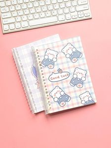 Livre d'autocollants, papier de doublure vierge, autocollants amovibles compatibles, adhésion sans dommage pour le scrapbooking et le journaling - Product Image 5
