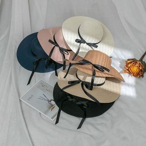100% <b>Straw</b> Summer <b>Hat</b> Personalized Design Anti Sun Customizable Srtaw <b>Hats</b> for Women Beach Vacation - Product Image 2