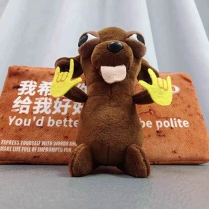2025 Mutant Chihuahua en peluche pendentif jouet drôle mignon cadeau d'anniversaire poupée pendentif cadeau - Product Image 6