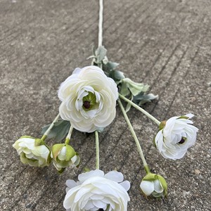 ดอกไม้ประดิษฐ์สีขาวขายส่ง LO-817 คอลเลคชั่นดอกไฮเดรนเยีย ดอกโบตั๋น ดอกกุหลาบ และอื่นๆ สำหรับการเลือกซื้อจำนวนมาก - Product Image 4