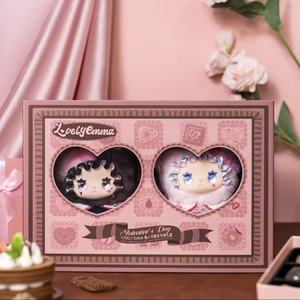 Poupée tendance authentique originale <span class=keywords><strong>EMMA</strong></span>, édition limitée de la Saint-Valentin, en coton PP super doux, peluche anti-stress pour la confession - Product Image 6