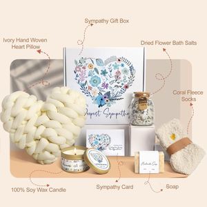 ของขวัญหายไวสำหรับผู้หญิง ชุดของขวัญแสดงความเสียใจ ตะกร้าของขวัญสำหรับการสูญเสียคนที่รัก ของขวัญสำหรับเพื่อนในช่วงโศกเศร้า - Product Image 5
