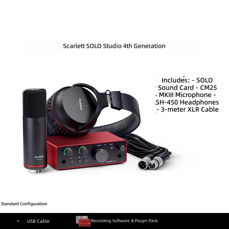 Scarlett solo studio gen4