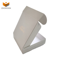 Bon prix boîte d'expédition en carton recyclable à impression personnalisée boîte de papier artisanale pliante pour l'emballage des cadeaux
