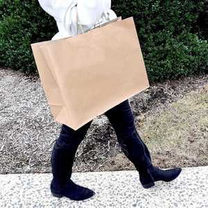 Bolsas de Papel Kraft Grandes para Regalos con Asas al por Mayor para Boutiques, Pequeños Negocios, Tiendas Minoristas, Bolsas de Papel para Mercancía - Product Image 6