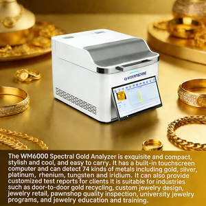 Spectromètre à rayons X haute performance avec détecteur Si-PIN pour l'analyse des métaux précieux, test de pureté de l'or et de l'argent, bijouteries - Product Image 3
