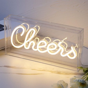 Letrero Luminoso LED USB 3D con Brillo Ajustable y Resistente a la Intemperie para Decoración de Paredes de Bares y Uso en Fiestas - Product Image 5