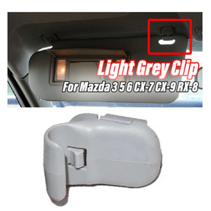 Clip para Visera de Coche Winning Journey, Color Gris Claro, para Mazda 3 5 6 CX-7 CX-9 RX-8 MPV - Product Image 1