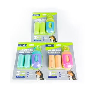 122 86 gros rouleaux de sac à crottes de <span class=keywords><strong>chien</strong></span> recyclables avec poubelle - Product Image 1