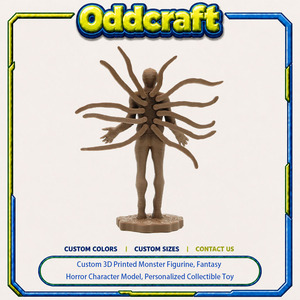 Figura de Monstruo Impresa en 3D, Modelo de Personaje de Terror y Fantasía, Juguete Coleccionable, Figura Decorativa - Product Image 1