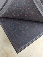 20mm, 25mm Bodybuilding Fitness geräte Gym Mat Gummi boden Gym Bodenbelag