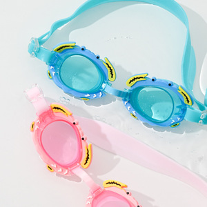 Children Swimming Goggles <b>Crab</b> Design High Definition Anti Fog Adjustable For Kids - Product Image 2