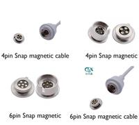 2A 5V agrobe netic agagin onnector 4necin 360 ° linlind ucuction 4 Pin ALE emale robe túnica Dower ower harging igignal ATA