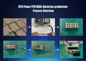 แบตเตอรี่โซลิดสเตตน้ำหนักเบา ความปลอดภัยสูง 12S 44.4V 40Ah 10C สำหรับงานสำรวจอุตสาหกรรม โดรนยกของหนัก HYH-SSB-12S40 - Product Image 6