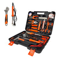 Boîte à outils électrique multifonction 30 pièces Kit de réparation pour ménage et électricien Outils de bricolage professionnels pour l'entretien de la maison