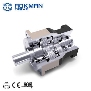 Caja de cambios de reducción planetaria de superficie de diente endurecida de baja reacción de alta precisión para equipos CNC - Product Image 4