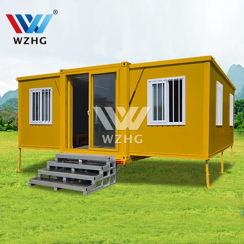 Acero en China 40ft prefabricado contenedor casas casa pod kit contenedor casa móvil casa prefabricada