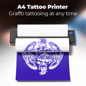 Impresora de Tatuajes Luck Jingle A4, Máquina de Transferencia Térmica Inalámbrica <span class=keywords><strong>para</strong></span> Dibujo de Graffiti con IA, <span class=keywords><strong>para</strong></span> IOS y Android, Personalizable de Fábrica - Product Image 2