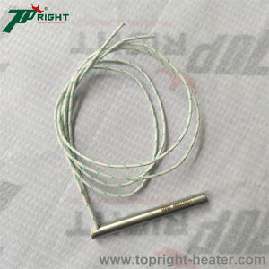 Pemanas Cartridge kawat <span class=keywords><strong>Internal</strong></span>, 120V 150W sudut 90C 500mm - Product Image 2