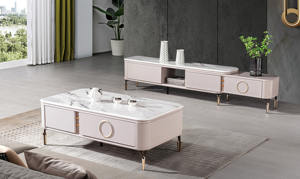 Mueble de TV para pared, gabinete laminado, <span class=keywords><strong>mesa</strong></span> de diseño, mesas bajas, mueble de TV para dormitorio - Product Image 6