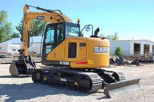 ¡Gran oferta! Excavadora de orugas SANY SY155U original china de 15 toneladas, nueva, para movimiento de tierras, en buen estado. - Product Image 4